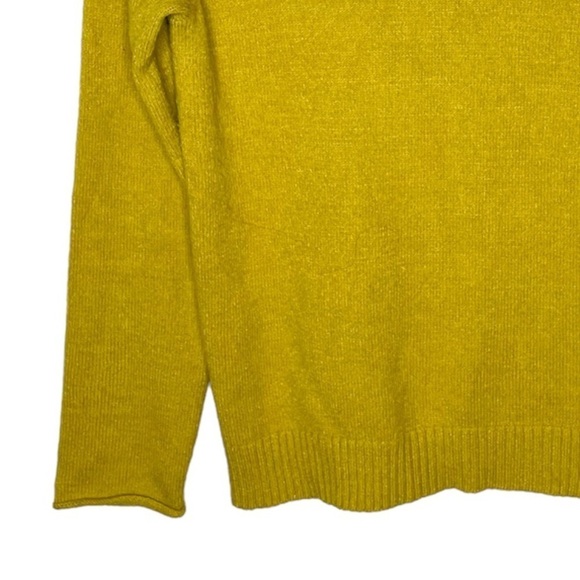 Anthropologie Shelby Off Shoulder Pullover Sweater Mustard XS - Picture 11 of 11